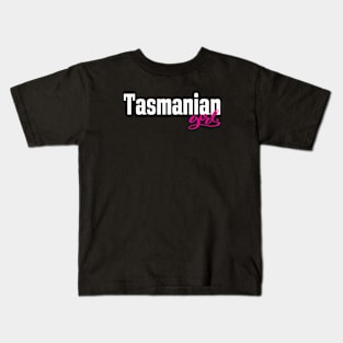 Tasmanian Girl Kids T-Shirt